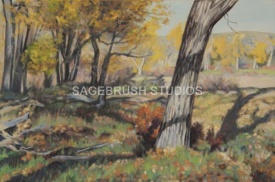 20x30 - Secluded Corner - Prairie Landscape Oil Painting by Dean Francis - 2025