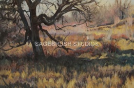 24x36 - A Grand Configuration - Prairie Landscape Oil Painting by Dean Francis - 2018