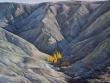 30x40 - Catching the Light - Prairie Landscape Oil Painting by Dean Francis - 2607